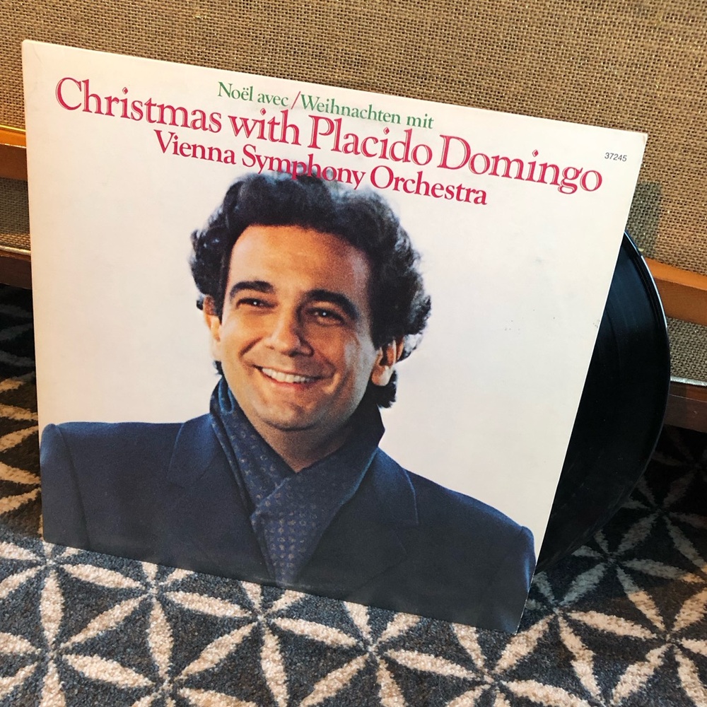 80's "Christmas with Placido Domingo" Record - Vienna Symphony Orchestra - Opera